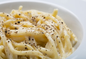 pasta fresca senza glutine cacio e pepe 