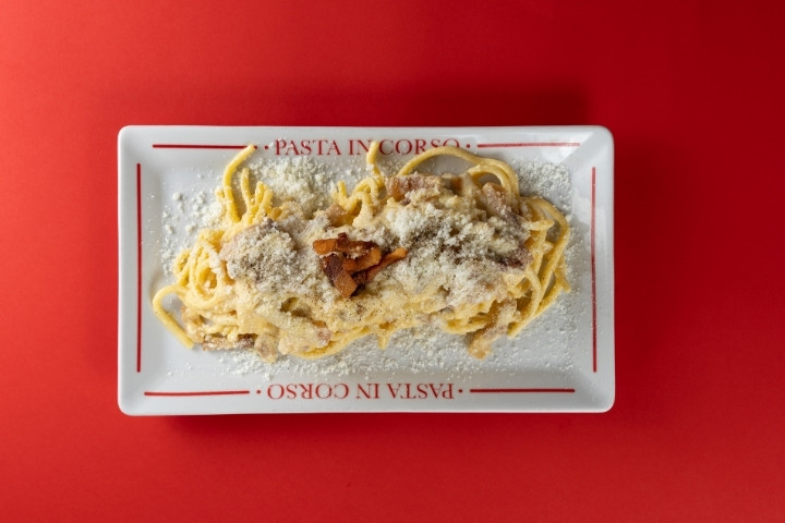 glutenfreie Spaghetti Carbonara